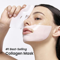 Bio-Collagen Overnight Face Mask | Korean Glass Skin Hydrogel Mask for Deep Hydration, Pigmentation, Anti-Aging & Pore Minimizing | Hyaluronic Acid, Niacinamide, Vitamin E & Centella