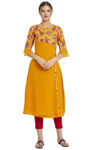 ALC Creation Women's  Crepe A-line Kurta