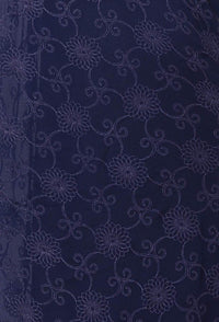 AKSHAR LLC Women's  Designer Pure Chiffon Dupatta with Pure Cotton Thread Embroidery Work