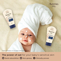 Aveeno Baby Soothing Relief Moisture Cream 100g 24-Hour Protection for Dry, Itchy, Sensitive Skin | Clinically Proven | Active natural oats | US pediatrician recommended | Hypoallergenic, fragrance-free & paraben-free
