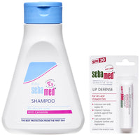 Sebamed Baby (Children) Shampoo, 150ml & SebaMed SPF 30 Lip Defense Stick, 4.8g