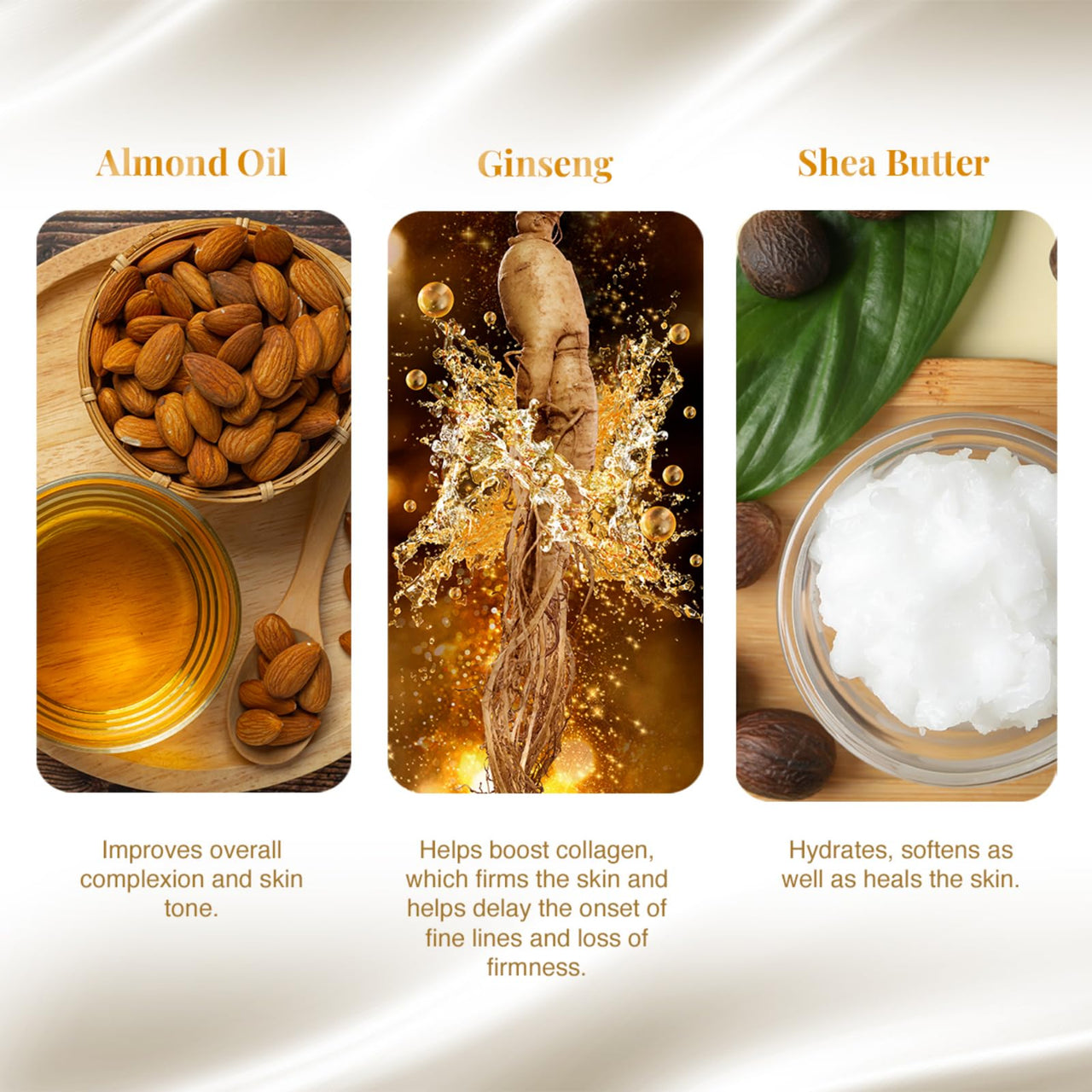 VLCC Youth Boost Body Lotion SPF 25 PA+++ - 400ml | Body Lotion with UV Protection | For Wrinkle Free, Smooth & Soft Skin | Almond Oil, Ginseng & Shea Butter For Radiant Skin | Paraben Free