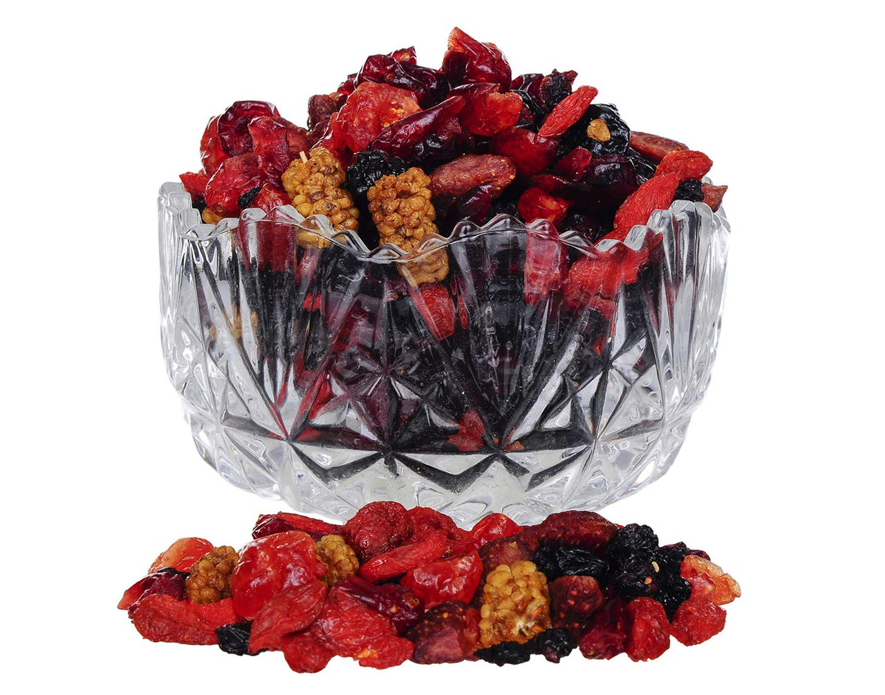 Berries And Nuts International Super Berries Mix | High in Antioxidants | Dried Cranberries, Blueberries, Gojiberries, Raspberries, Blackberries, Strawberries | 400 Grams
