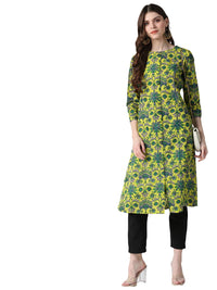 Vaamsi Women's  Cotton Regular Kurta