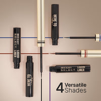 SWISS BEAUTY Select Here To Stay Semi-Matte Liquid Waterproof Eyeliner | With Precise & Pointed Tip | Smudge-Proof, Transfer- Proof | Shade- Wanderlust Blue| 3ml |
