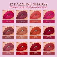 Just Herbs Matte Lipstick, Hydrating Nourishing and Liquid Waterproof Long Stay Relaxed Matte Bullet Lipsticks for Women 4.2 gm (Nude Play)