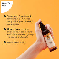 Pilgrim Australian 1% Vitamin C Toner for glowing skin with Kakadu Plum & Lime Pearl™ | Vitamin C toner for dry skin | Vitamin C toner for open pores tightening & refining | Alcohol free | 100 ml