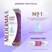 Mederma Stretch Marks Therapy | Stretch Mark Cream For Women & Men | Anti stretch mark cream during & After pregnancy (25g)