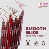 MARS Matte Lip Liner | One Swipe Smooth Application | Long Lasting Lip Pencil (1.4gm) (03-BLOOD BATH)
