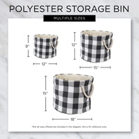 Bone Dry 5511 Pet Storage Collection Paw and Bone Print, Medium Round, Gray