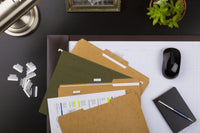 Avery Insertable Self-Adhesive Tabs with Printable Inserts, 1