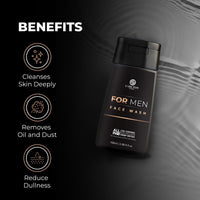 Carlton London Men Face Wash I Cleanses skin deeply Remove Oil and Dust Reduce dullness Paraben Sulphate & Cruelty free I Best for husband and boys 1x100ML