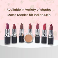 Barva Natural & Moisturising Lipsticks made using Pure Ghee, Kokum butter and Mineral Colours, 4.3g (Wine Red + Fuchsia + Orchid)