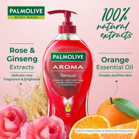 Palmolive Aroma Therapy Absolute Relax Shower Gel, 750ml and Palmolive Aroma Sensual Shower Gel, 750ml Pump
