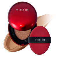 TIRTIR Mask Fit Red Cushion Foundation | Full coverage, Skin fit, Satin Glow Finish | Korean Cushion Foundation #37C ALMOND | 18g