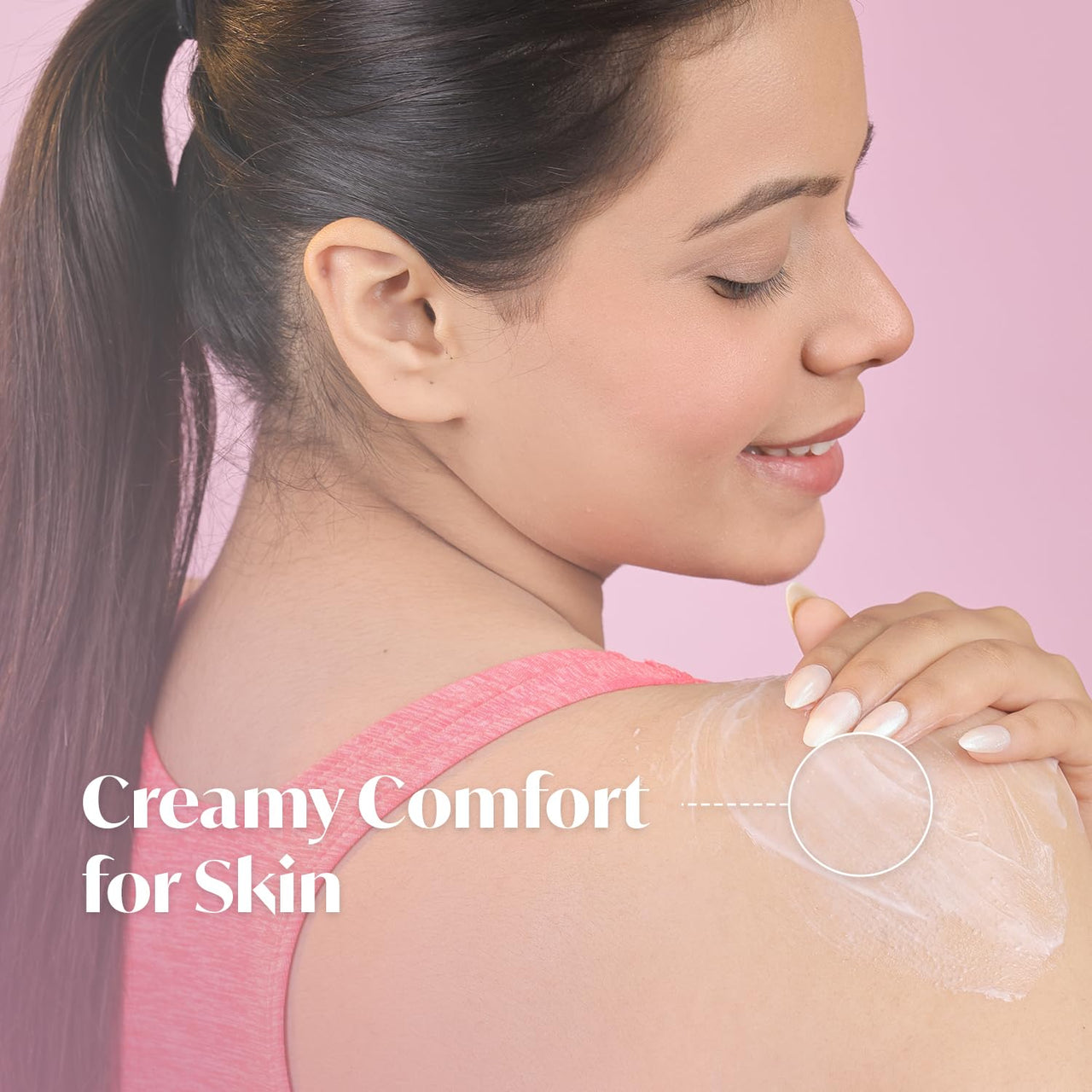 Meglow Strawberry Body Yogurt | Body Moisturizer for Dry Skin | Oil Free | Fragrant Body Yogurt for Skin Radiance | Yogurt for Long Lasting Skin Hydration 200ml