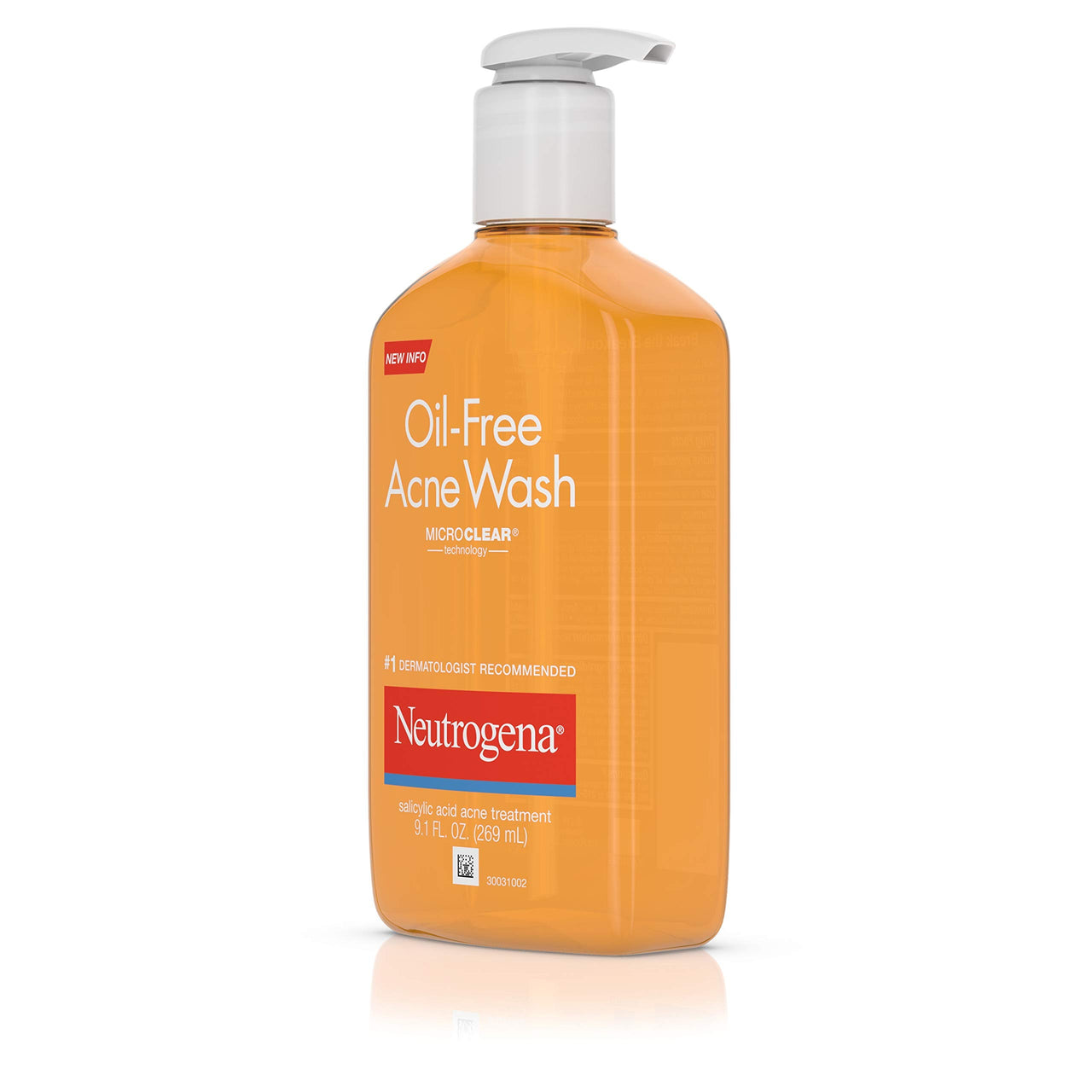 Neutrogena Acne Wash, Oil-Free, 4.2 Oz., 269 ml (Pack of 1) (SG_B000NWAOI8_US)