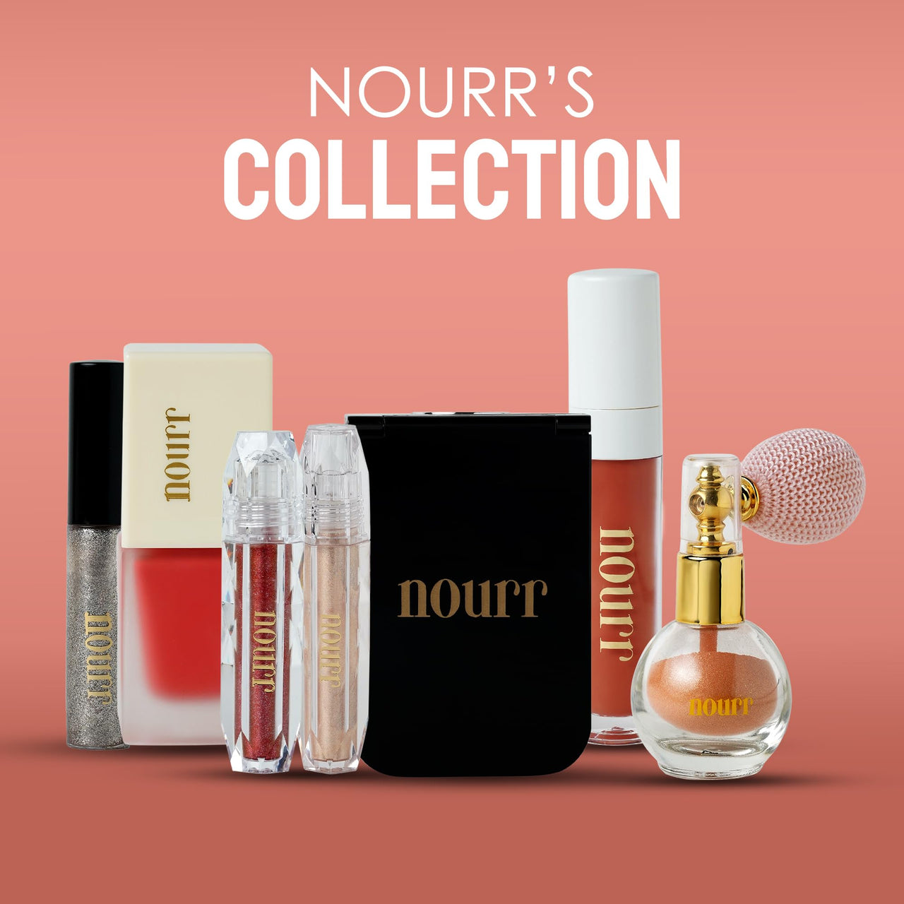 Nourr Liquid Blush - Beachy Peachy | Smudge-Proof, Buildable Intensity | Dewy & Fresh Finish | Long-Wearing Peach Cheek & Lip Stain