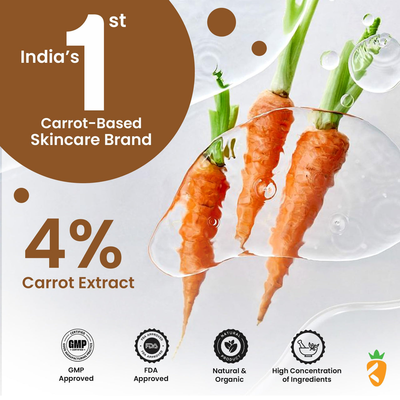 Karrot Natural Skincare Coffee De Tan Face Pack, Removes Tanning, Tightens Pores and Smoothens Texture, Contains Shea Butter, Carrot Seed Oil, Jojoba Oil, For Women and Men, All Skin Types, 100gms