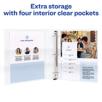 Avery Heavy-Duty View 3 Ring Binder, Extra Wide, 1