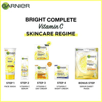 Garnier Skin Naturals, Night Cream, Anti-Dark Spots & Brightening, Bright Complete Vitamin C Yoghurt, 40 g