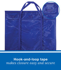 Carson Dellosa Deluxe Bulletin Board Storage Bag Pocket Chart, (24