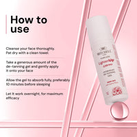 Mitchell USA Flaw-Less LightenUp Express Overnight De-Tanning Gel | Hydrating & Nourishing | Targets Dark Spots, Pigmentation & Winter Tanning | Made Safe with Imperial Peony (30g)