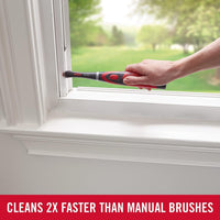 Rubbermaid Reveal Power Scrubber 18-Piece Kit, Cordless Electric Battery Powered Scrub Brush, Water Resistant, for Home/Kitchen/Bathroom/Grout/Tile/Shower/Tub Power Scrubber Ultimate Kit