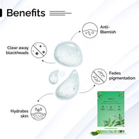 PYOURA Neem Skin Brightening Combo: Face Toner Mist Serum (100ml) + Neem Face Sheet Mask (Pack of 1), For Dark Spots & Pigmentation Care, Helps Even Skin Tone, Alcohol-Free, Natural & Ayurvedic