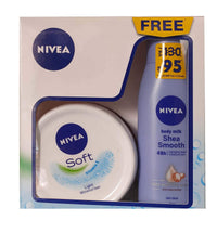 Nivea Soft Cream 200ml with Shea Smooth 75ml