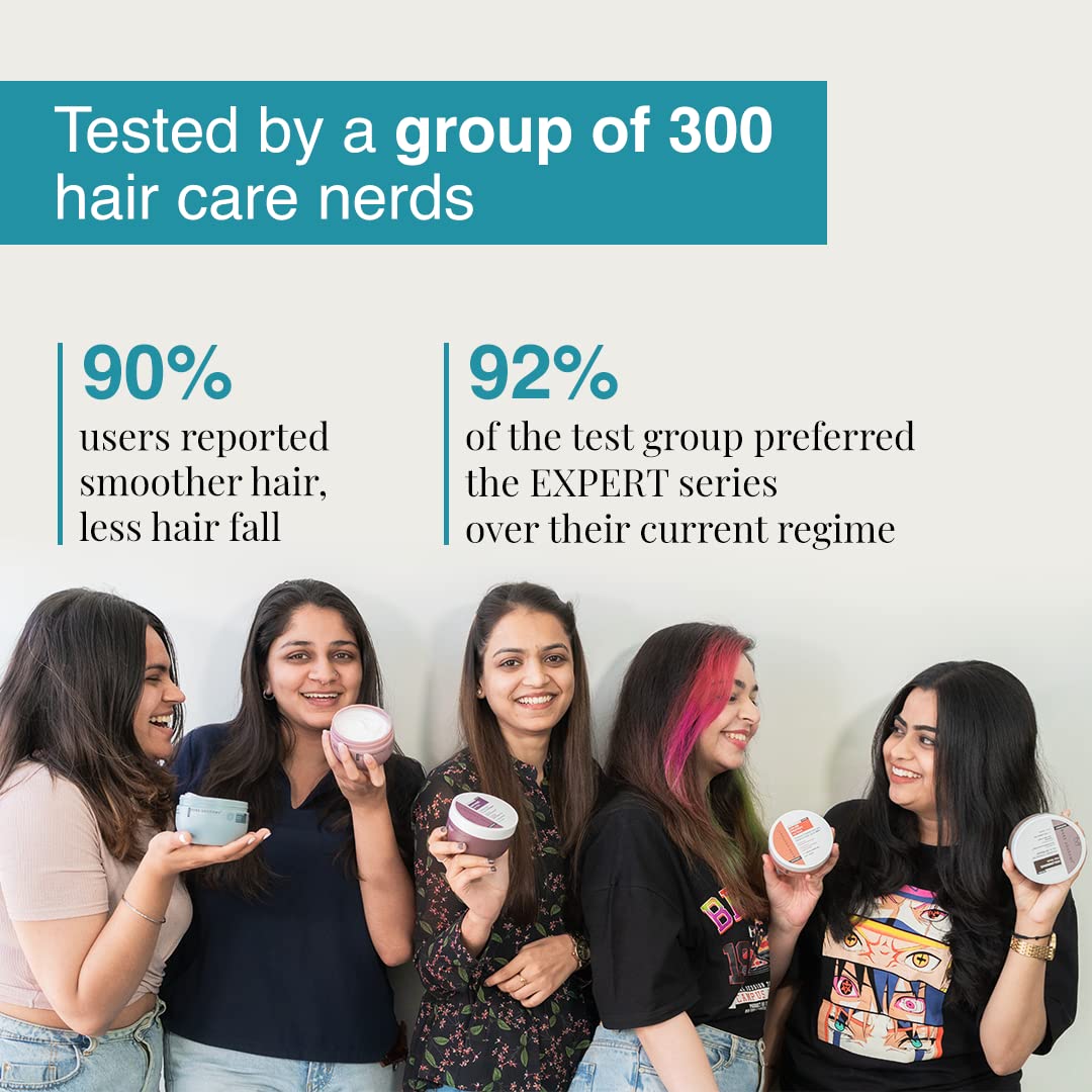 Bare Anatomy Damage Repair Hair Mask | 3x Strengthening Powered By Ceramide A2 & Coconut Milk Protein | Smoothening Hair | Hair Mask For Dry & Frizzy Hair | Sulphate & Paraben Free | Women & Men,250g