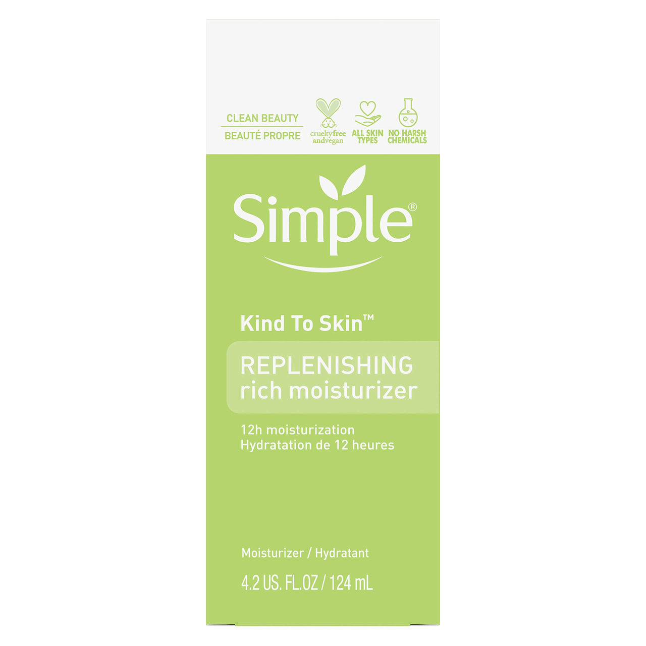 Simple's Replenishing Moisturizer for Hydration (Sensitive Skin) 4.2 Ounce