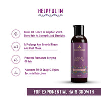 Avimee Herbal Hair Oil Combo | Pack of 3 | Onion Oil, Bhringraj Oil & Amla Oil | For Hair Growth, Hair Fall Control & Scalp Care | 3 x 100ml