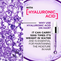 L'Oreal Paris Revitalift 1.5% Hyaluronic Acid Face Serum, 15 Ml & L'Oreal Paris Hyaluron Moisture 72H Moisture Sealing Conditioner180ml