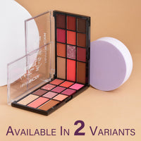 Hilary Rhoda Let’s Face It Face Palette | Highlighter & Blush | Contour | 9 Eyeshadows | Super-Fine Particles | No Fallout | Matte & Shimmer Finish -23.4g (Day Spring |Shade 01)