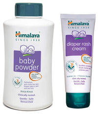 Himalaya Baby Powder, 700g & Himalaya Diaper Rash Cream,100gm
