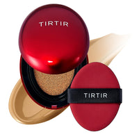 TIRTIR Mask Fit Red Cushion Foundation | Full coverage, Skin fit, Satin Glow Finish | Korean Cushion Foundation #33W GINGER | 18g
