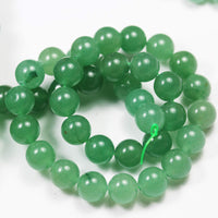 Natural Gemstone Beads for Jewelry Making Energy Healing Crystals Jewelry Chakra Crystal Jewerly Beading Supplies Aventurine 10mm 15.5inch About 36-40 Beads