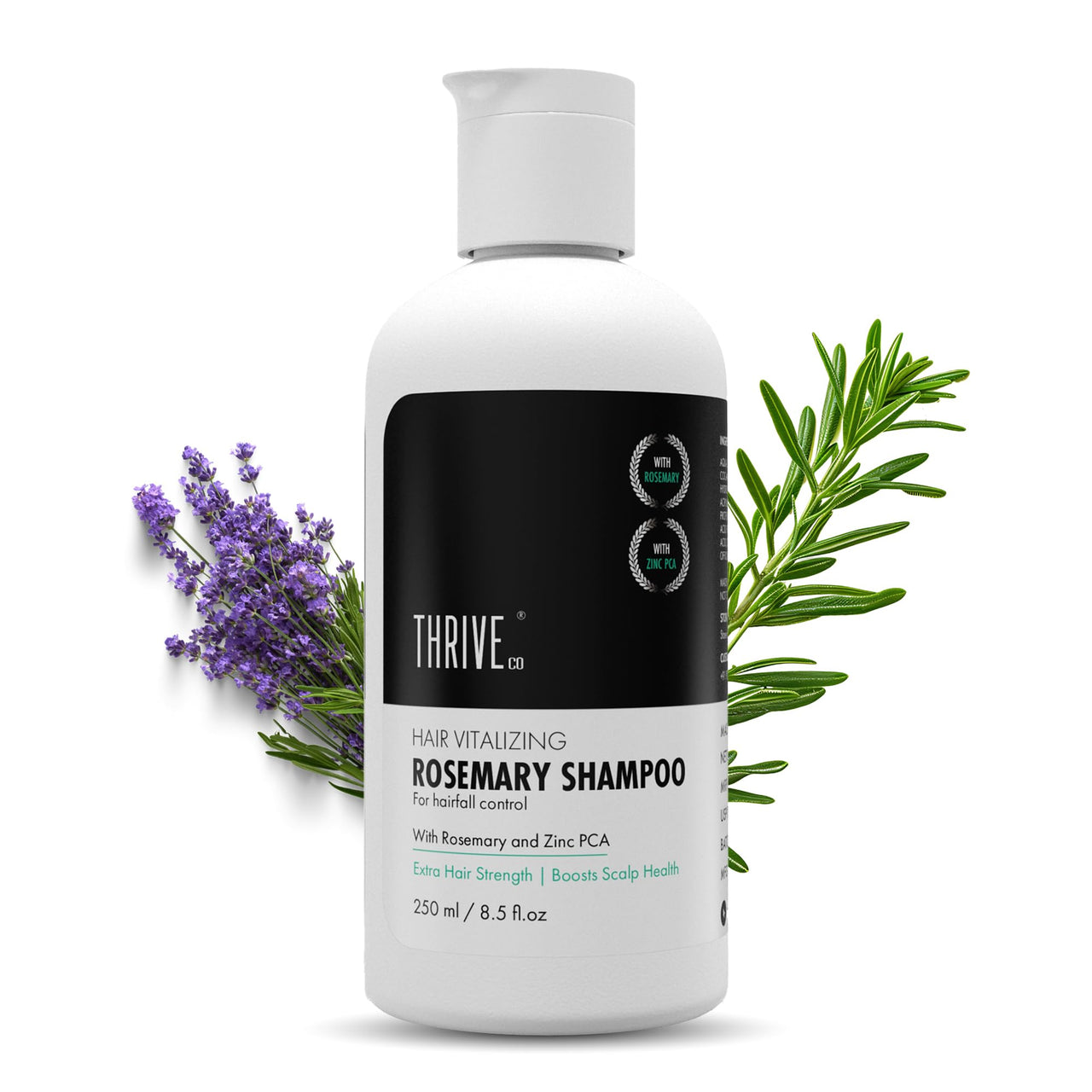 ThriveCo Rosemary Power Kit with ROSEMARY WATER(xxml) + ROSEMARY SHAMPOO(xxxml)+ ROSEMARY ESSENTIAL OIL(15ml) |Improves Hair Growth, Controls Hair Fall, Increases Hair Strength, Thickness & Shine