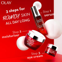 olay eye cream | Reduces Dark Circle, Wrinkles and Puffiness | With Peptides and Niacinamide | Normal, Oily, Dry & Combination Skin l Paraben & Sulphate free | 15ml (Collagen Peptide 24)