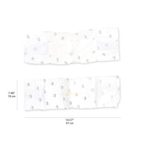 Basics Male Dog Wrap, Disposable Diapers, X-Small, Pack of 30, White X-Small (Pack of 30)