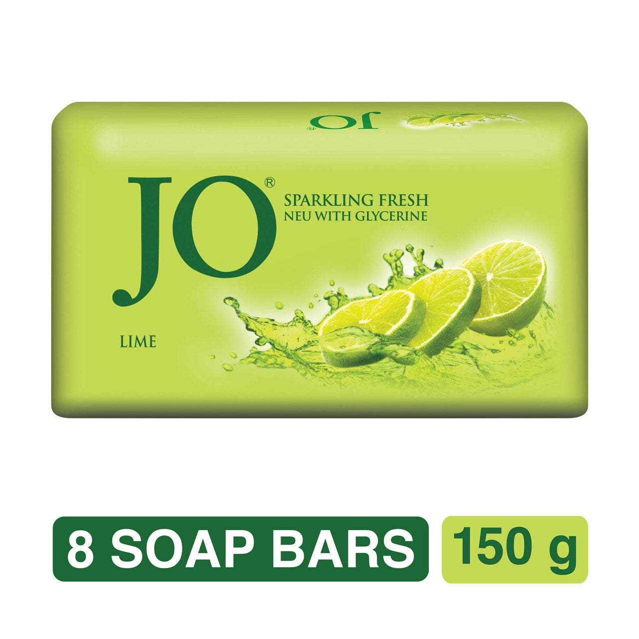 JO Lime Fresh Soap, 150gm (Pack of 16)