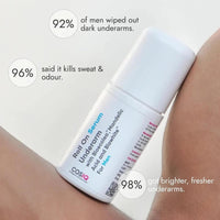 Cos-IQ Brightening Underarm Roll On Serum Combo Pack (Pack of 2 x 40ml Each) For Men and Women