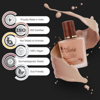 Olivia Liquid Foundation | Long Lasting Radiance Makeup with Satin Finish | Covers Minor Imperfections | Shade No.03 | 28ml