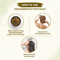 INDUS VALLEY 100% Natural Pure Mulethi Powder | Yashimadhu | Liquorice | Glycyrrhiza glabra | For hair and Skin care -100g