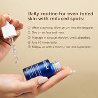 Asaya Advanced Pigmentation Serum | Reduces Dark Spots, Acne Marks & Hyperpigmentation | MelaMe™ Complex, Niacinamide & Alpha Arbutin | Evens Skin Tone & Brightens Dull Skin | Non-Irritating | Lightweight & Fast Absorbing | For Men & Women | Oily, Dry & S