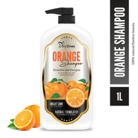 TryOnes Orange Shampoo Hair Repairing Shampoo Paraben Free Gentle & Soft Shampoo For Women & Men_1000 ml