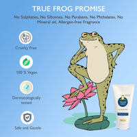 TRue FRoG Styling Duo Curl Defining Cream and Styling Gel for Curly And Wavy Hair, Vegan, Silicone free, Phthalate free & Paraben free - 150ml (Combo Pack of 2)