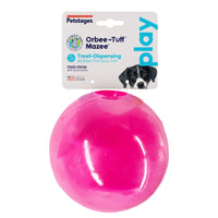 Planet Dog Orbee-Tuff Mazee Interactive Treat Dispensing Puzzle Dog Toy, Pink