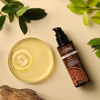 anthi: Anti-Hair Thinning Oil with Onion, Bhringaraj, Rosemary Extracts | For Hair Thickening & Growth | With Neem Wood Comb | Mineral Oil Free | For Men and Women 50 ml